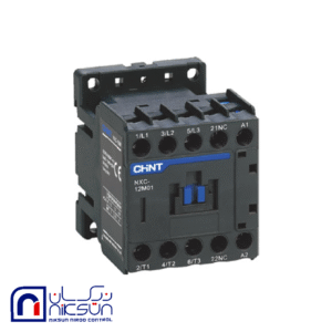 مینی کنتاکتور 09 آمپر، 4 کیلووات، برند CHINT بوبین VAC 220 مدل NXC