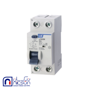 کلید محافظ جان ترکیبی (RCBO) 30 mA- 4.5KA دو پل 10 آمپر برند LS سری RKP-LB