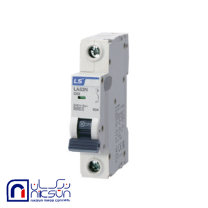 کلید مینیاتوری ،1 پل، 1 آمپر،6 کیلو آمپر سری LA63N