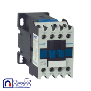 کنتاکتور 09 آمپر، 4 کیلووات، برند CHINT بوبین VAC 220 مدل NC1-0910