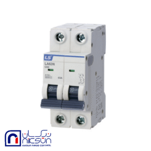 کلید مینیاتوری ،1 پل+ نول، 10 آمپر،6 کیلو آمپر سری LA63N