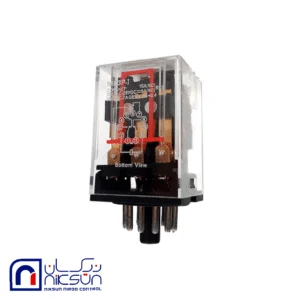 رله شیشه ای 11 پایه 110/48 ولت مدل MK/3P/1AC/110/48V