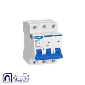 کلید مینیاتوری ،3 پل، 50 آمپر،6 کیلو آمپر سری NXB