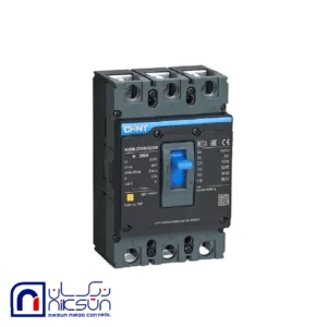 کلید اتوماتیک 250 آمپر CHINT غیرقابل تنظیم حرارتی-مغناطیسی (36KA) NXM-250F