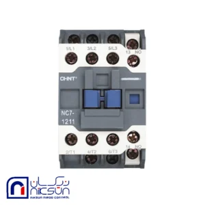 کنتاکتور 09 آمپر، 4 کیلووات، برند CHINT بوبین VAC 220 مدل NC7-0911