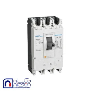 کلید اتوماتیک،کامپکت 400 آمپر،قابل تنظیم حرارتی-مغناطیسی CHINT سری NM8N