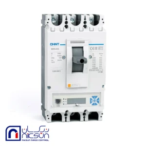 کلید اتوماتیک،کامپکت 800 آمپر،قابل تنظیم حرارتی-مغناطیسی CHINT سری NM8N