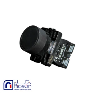 شستی استارت فلزی مشکی PNS مدل LAY5-EA42/BLACK
